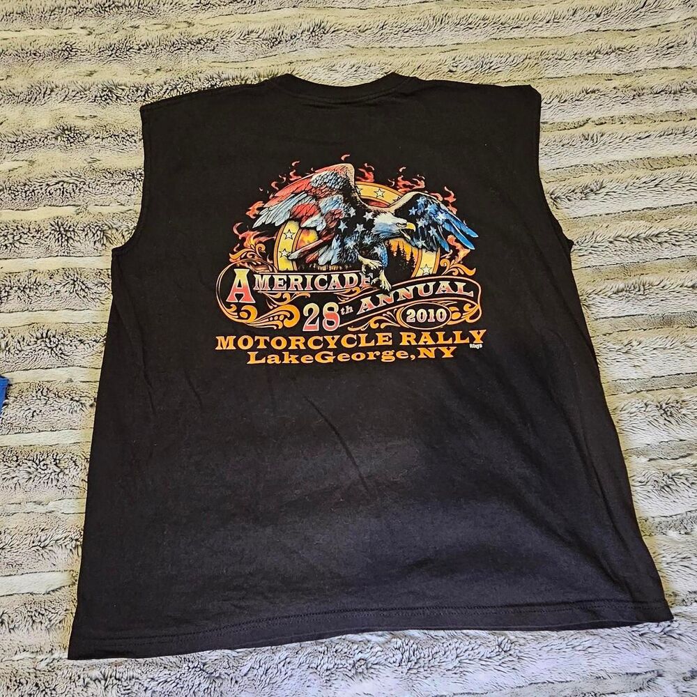 Unbranded Men's Black and Grey T-shirt